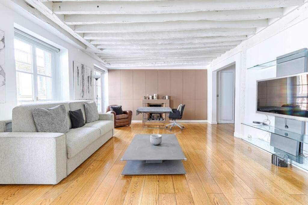 Marais Historical Center Charming Apartment 1Br Parijs Buitenkant foto