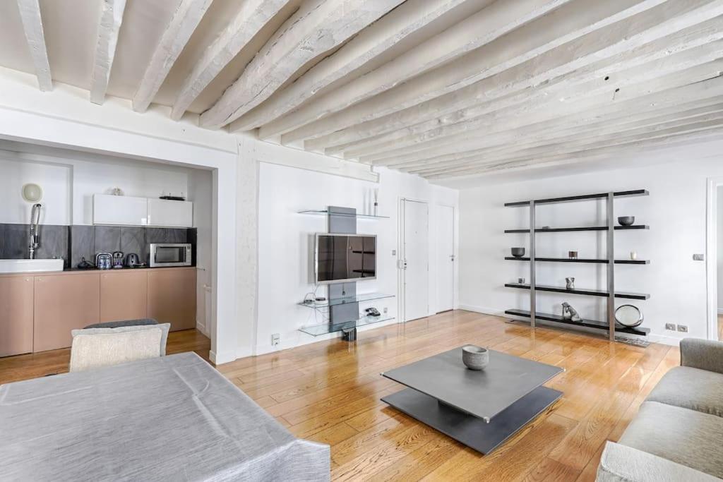 Marais Historical Center Charming Apartment 1Br Parijs Buitenkant foto