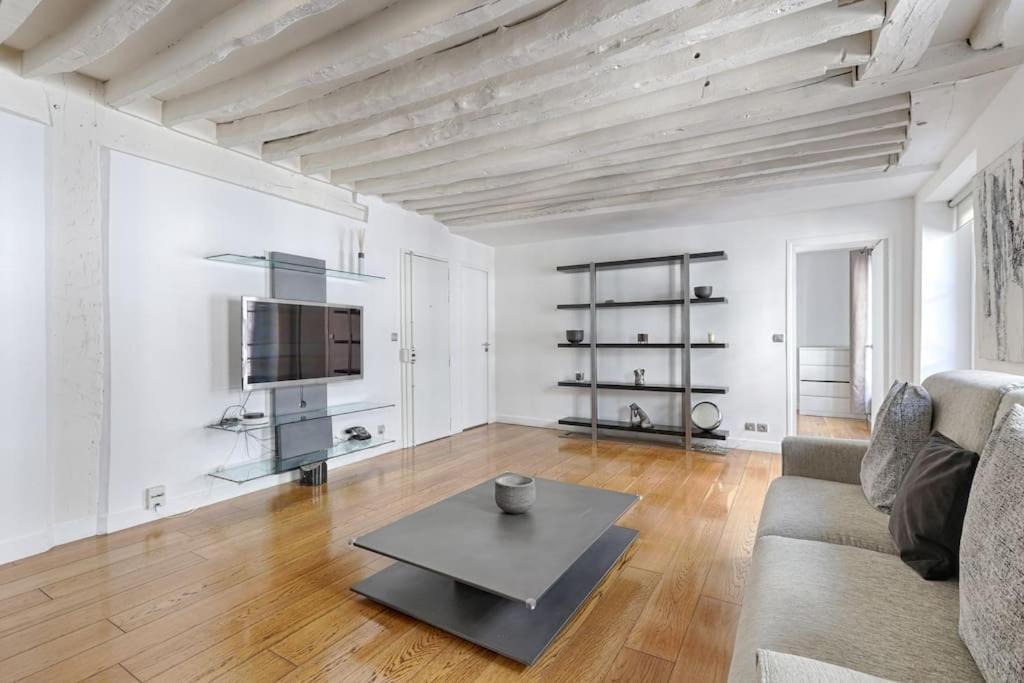 Marais Historical Center Charming Apartment 1Br Parijs Buitenkant foto